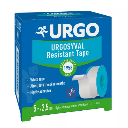 PRODUSE - Urgo Syval Leucoplast Rola 5M/2.5Cm X 1Buc