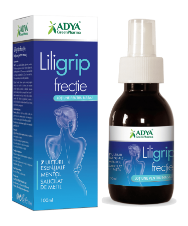 Sistemul Respirator - Liligrip Frectie, loțiune pentru masaj 100 ml