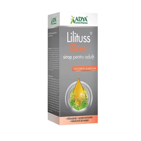 Sucuri si Siropuri Naturale - Lilituss Elixir pentru Adulți, 200 ml