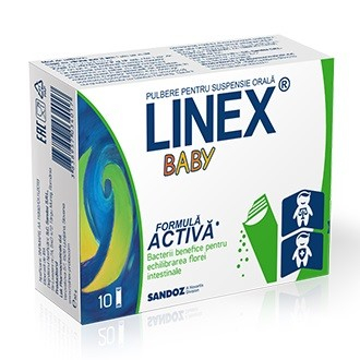 Promotiile lunii Septembrie - Linex Baby Pulbere X 10 Plicuri