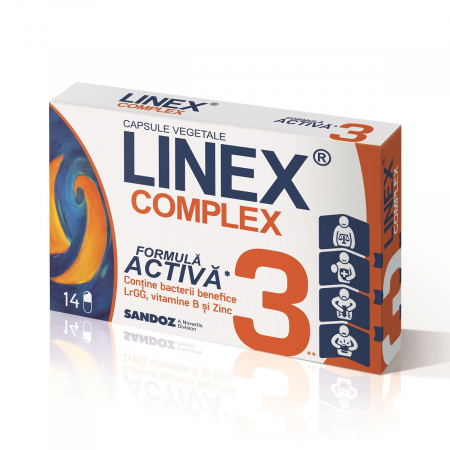 Tulburări gastrointestinale - Linex Complex X 14 Capsule