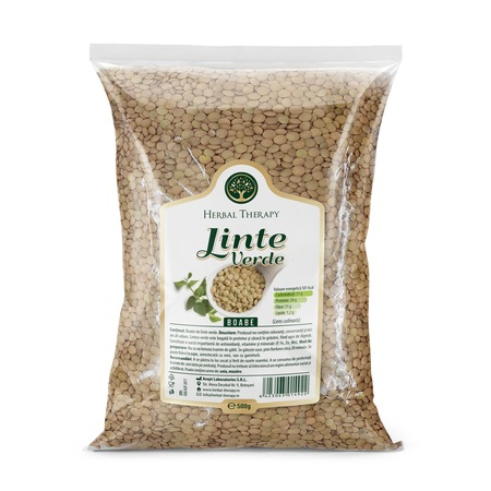 PRODUSE - Linte verde, 500 g