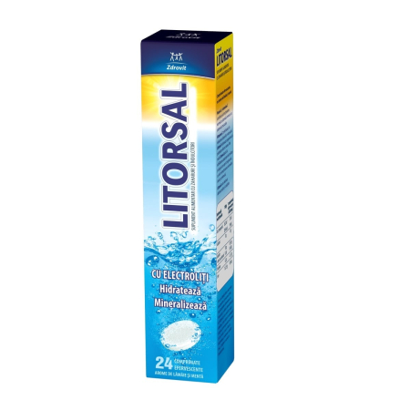 Diabet - Litorsal 24 comprimate efervescente