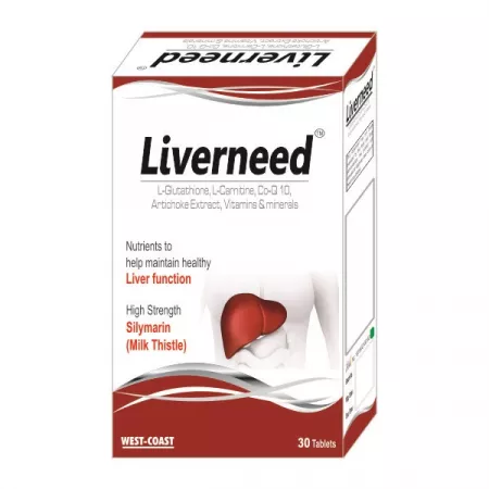 Tulburari Gastrointestinale - Liverneed complex hepatoprotector, 30 tablete