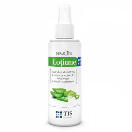 PRODUSE - Loțiune Cu Clorhexidină 0.2% Si Extracte Naturale DermoTis X 110ML