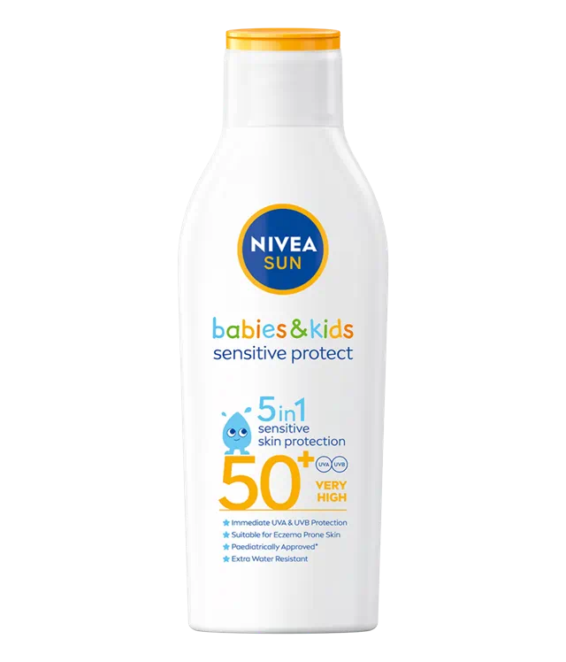 PRODUSE - Nivea Lotiune pentru protectie solara - bebelusi si copii FPS50+ (85856) , 200 ml