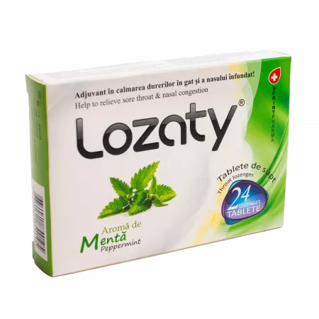 Mă doare... - Lozaty Aroma Menta , 24 Tablete