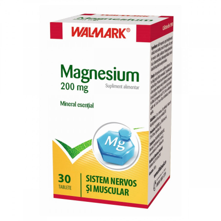 Vreau să țin minte! - W-Magnesium 200Mg X 30 Tablete