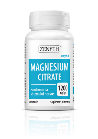 Multivitamine si minerale adulti - Magnesium Citrate Zenyth Pharmaceuticals 30 capsule