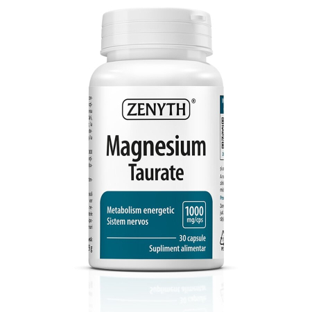 Magnesium Taurate 1000Mg X 30Cps - Zenyth