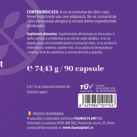 Magneziu Bisglicinat + B6 - 90 capsule [7]