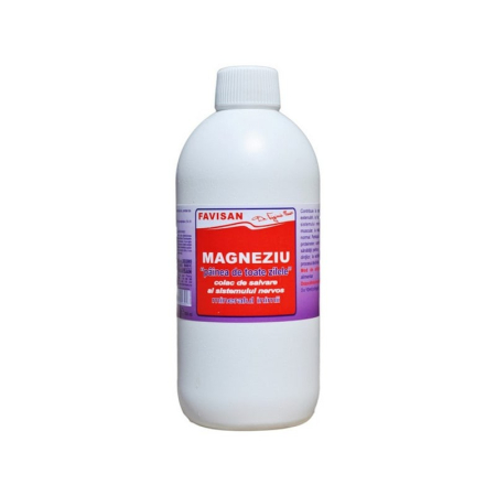Metabolism - Magneziu Lichid 500 ml Favisan