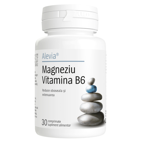Suplimente alimentare - Magneziu Vitamina B6 30 comprimate