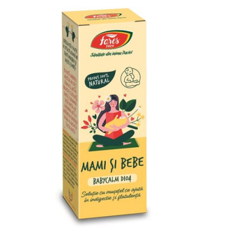 Colici - Mami și Bebe Babycalm soluție cu mușețel 30 ml