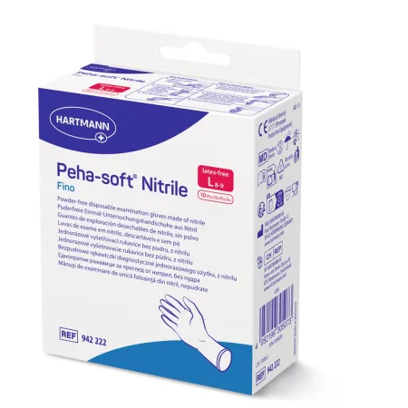 PRODUSE - Manusi Din Nitril Peha-Soft Fino , marimea L , 10 Bucati