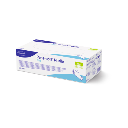 Dispozitive Medicale - Manusi Examinare Nitril Albastre Nepudrate SerixAqua L X 100