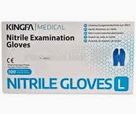 PRODUSE - Manusi Examinare Nitril Nepudrate Blue L X 100
