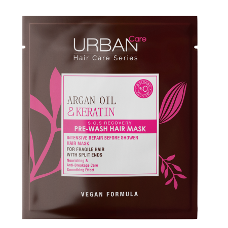 Ulei par - Masca par pre-samponare cu ulei argan si keratina 50 ml