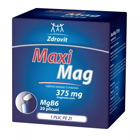Sistem Nervos - Maximag 375 mg Zdrovit 20 plicuri