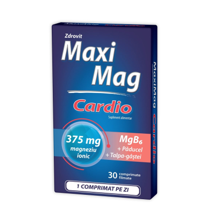 Metabolism - Maximag Cardio 375 mg 30 comprimate filmate