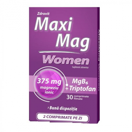 Vitamine si minerale - MaxiMag Women X 30 Comprimate