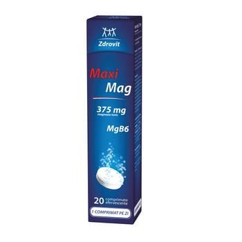Multivitamine si minerale adulti - Maximag X 20 comprimate efervescente