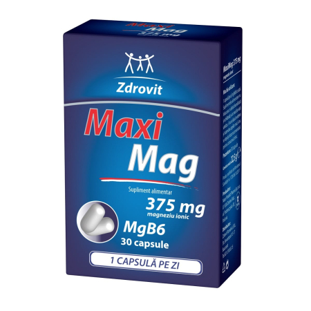 Multivitamine si minerale adulti - Maximag X 30 capsule NATUR PRODUKT
