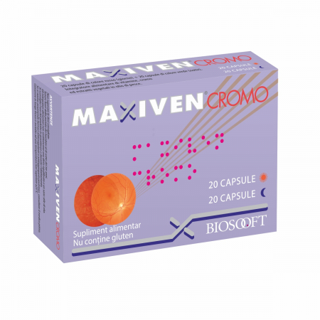 Oferte și reduceri - Maxiven CROMO, 20 + 20 capsule