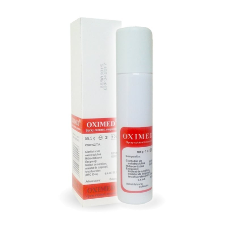 Dispozitive Medicale - Mebra Oximed Spray Cutanat, Suspensie, 59,5 g