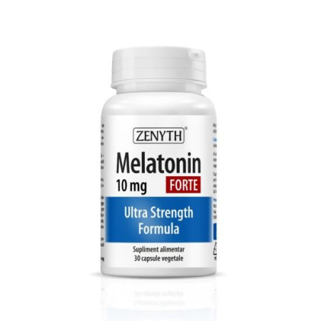 Insomnie - Melatonin Forte 10 mg 30 capsule Zenyth