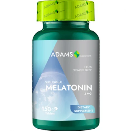 Insomnie - Melatonina 3 mg, 150 capsule