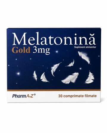 Melatonina Gold 3mg, 30 comprimate