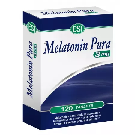 PRODUSE - Melatonin Pura 3 mg, 120 tablete