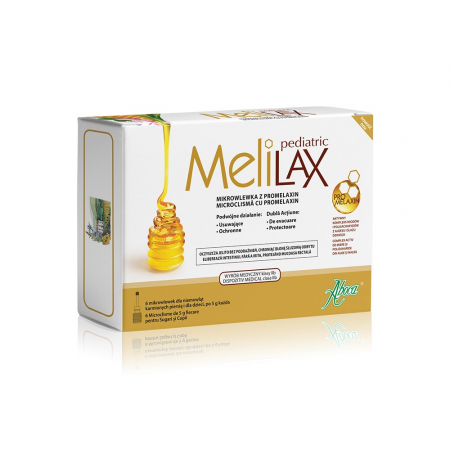 PRODUSE - MeliLAX pediatric microclisme, 6 doze