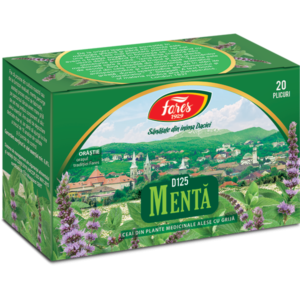 Tulburări gastrointestinale - Ceai Menta (D125), 20 plicuri