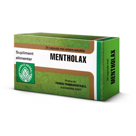 Circulatie periferica deficitara - Mentholax , 24 capsule moi