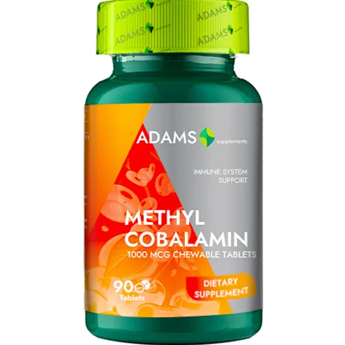 Multivitamine si minerale adulti - Metilcobalamină 1000 mcg 90 capsule Adams Vision