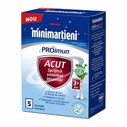 Altele - W-Minimarțieni ProImun Acut X 5Plicuri