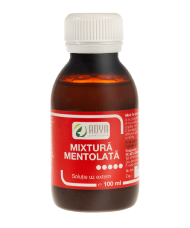 Antialergice - Mixtura Mentolată Adya Green 100 ml