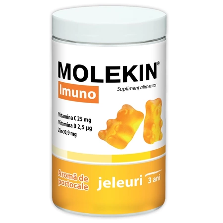 Imunitate copii - Molekin Imuno 3 Ani+ 60 jeleuri Zdrovit