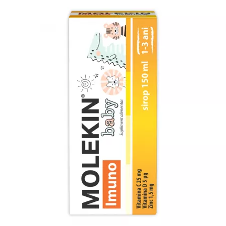 Sucuri si Siropuri Naturale - Molekin Imuno Baby Sirop Zdrovit 150 ml
