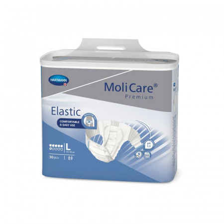 Incontinență urinară - MoliCare Premium Scutece pentru adulti marimea L , 30 bucati