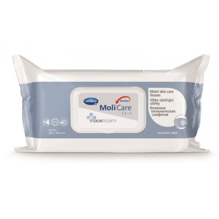 Servetele si Igienizanti - MoliCare Skin Șervețele Umede 50 bucăți