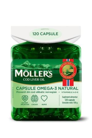 Cardiologie - Mollers Cod Liver Oil X 120Cps