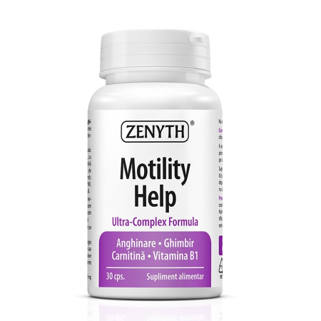 Vitamine si suplimente - Motility Help X 30Cps - Zenyth
