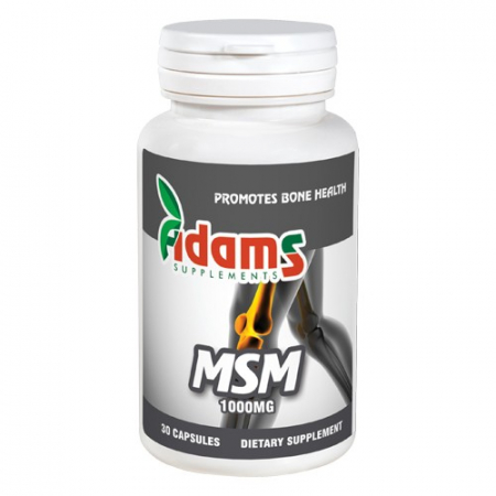 Aștept un bebeluș! - MSM 1000mg 30cps Adams Supplements