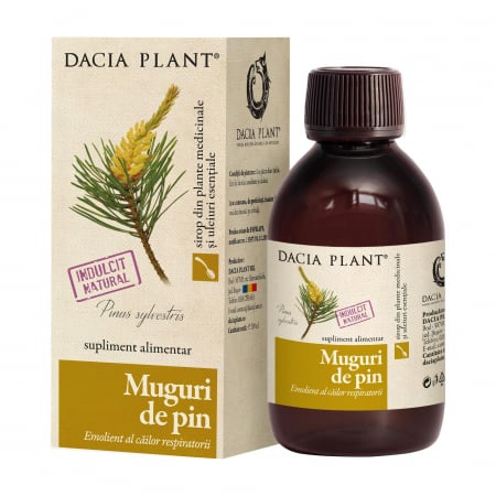 Produse autohtone - Muguri de pin sirop, 200 ml