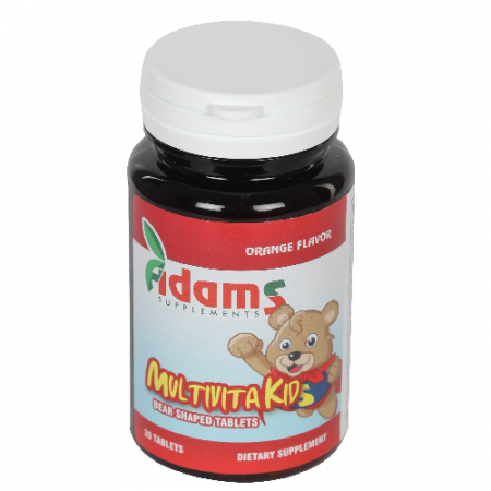 Suplimente alimentare copii - MultivitaKid, 30 tablete masticabile