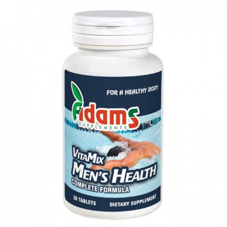 Circulatie periferica deficitara - Multivitamina VitaMix Barbati 30 tab. Adams Supplements