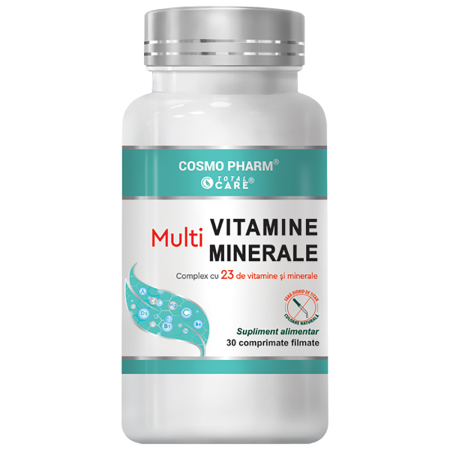 Multivitamine si minerale adulti - Multivitamine Multiminerale 30 tablete Cosmopharm
